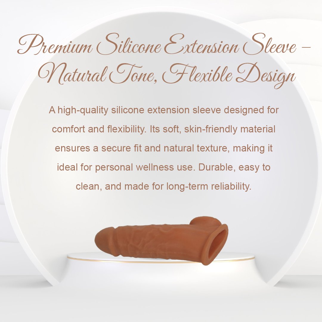 6 Inch Foreskin Condom Realistic Dildo - Image 2