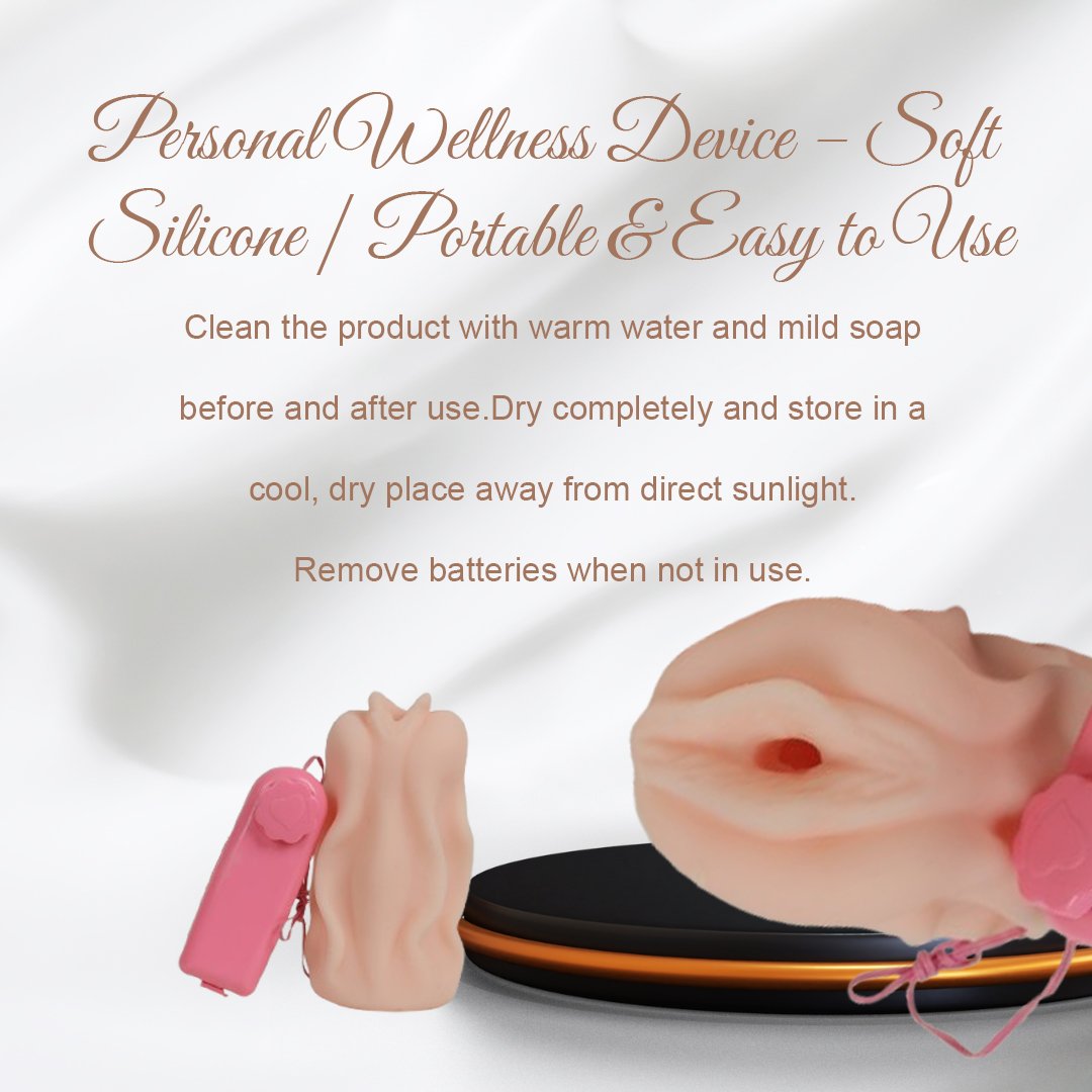 Vibrating Pocket Pussy Masturbator Sex Toy For Men - Image 2