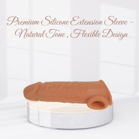 6 Inch Foreskin Condom Realistic Dildo