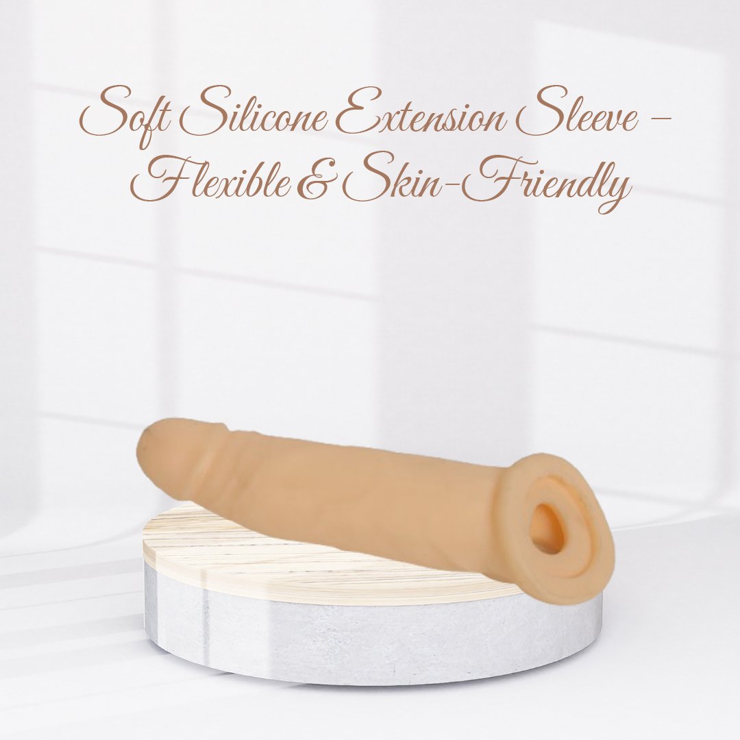 9 Inch Silicone Condom Dildos For Men