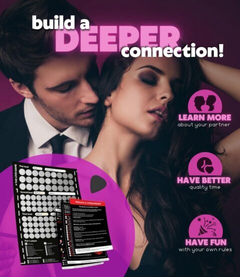 Romantic Couples Game with 169 Love Tasks - Positions & Conversations